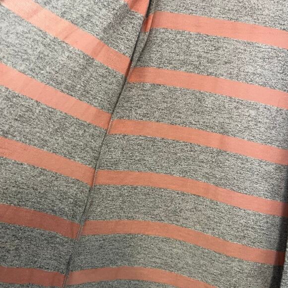 Mod  Lusive open front long line cardigan gray peach S - Picture 3 of 7